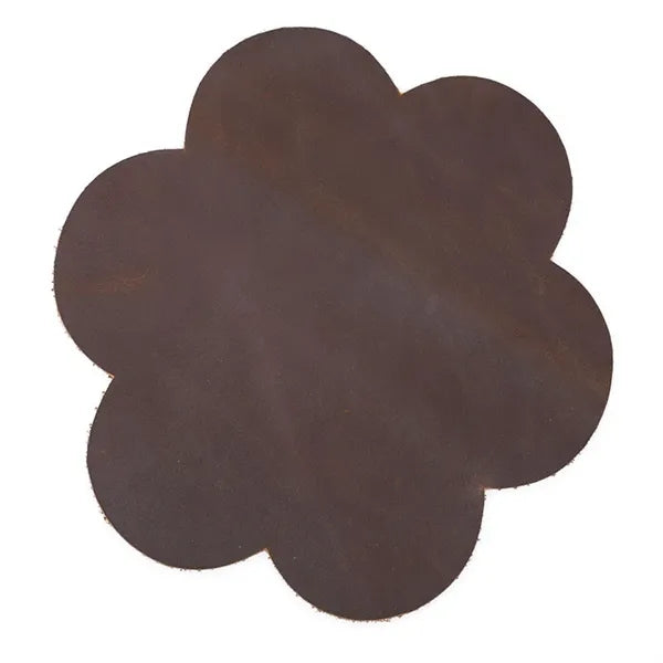 Genuine Leather Custom Shape Mouse Pad with Smooth Surface