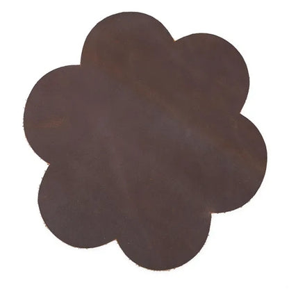Genuine Leather Custom Shape Mouse Pad with Smooth Surface
