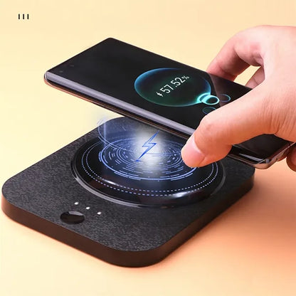 2-in-1 Cup Warmer Set with Wireless Charger Constant Pad