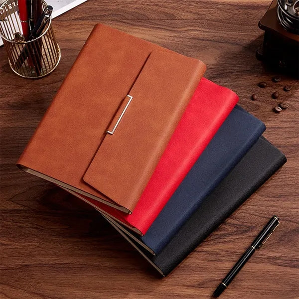 A 5 All-in-one 6-Ring Binder Magnetic Padfolio w/ Pen Holder