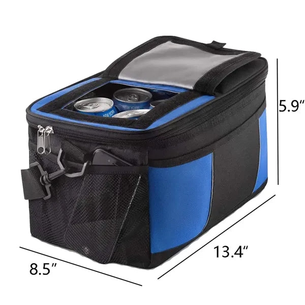 16 Can Leak Proof Insulated Cooler Box With Multi-Pockets