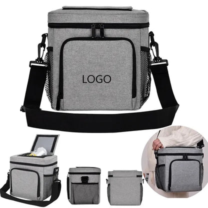 Leakproof Insulated Lunch Box With Adjustable Strap