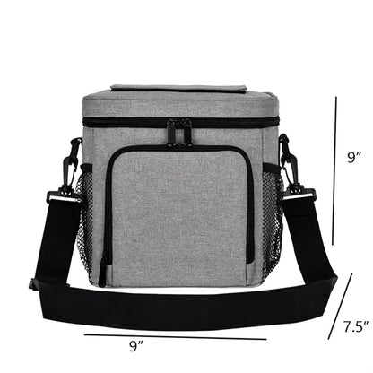 Leakproof Insulated Lunch Box With Adjustable Strap