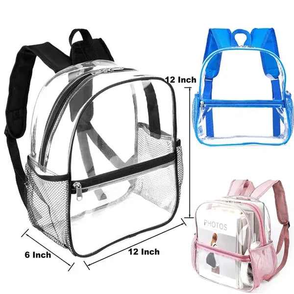 Transparent Waterproof Backpack Stadium Approved