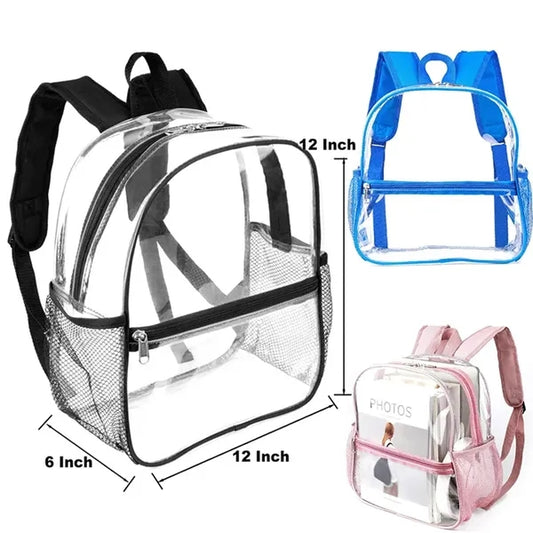 Transparent Waterproof Backpack Stadium Approved