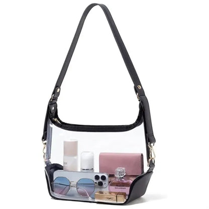 Stadium Approved TPU Purse Clear Crossbody Bag
