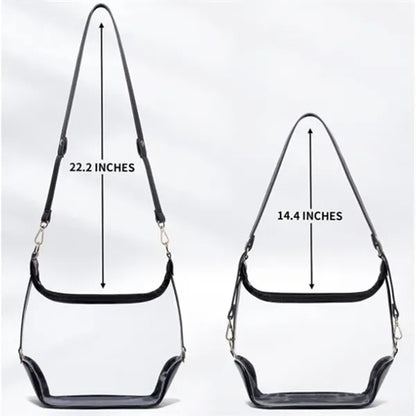 Stadium Approved TPU Purse Clear Crossbody Bag