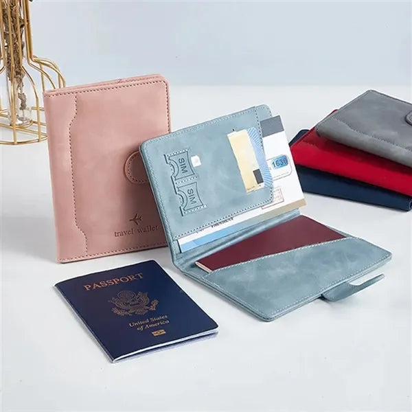 RFID Travel Wallet and Passport Holder