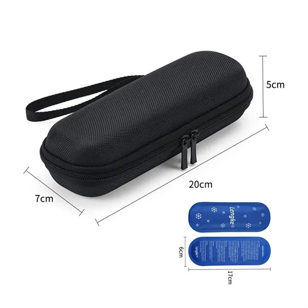 Insulin Cooler Travel Case with 2 Ice Pack