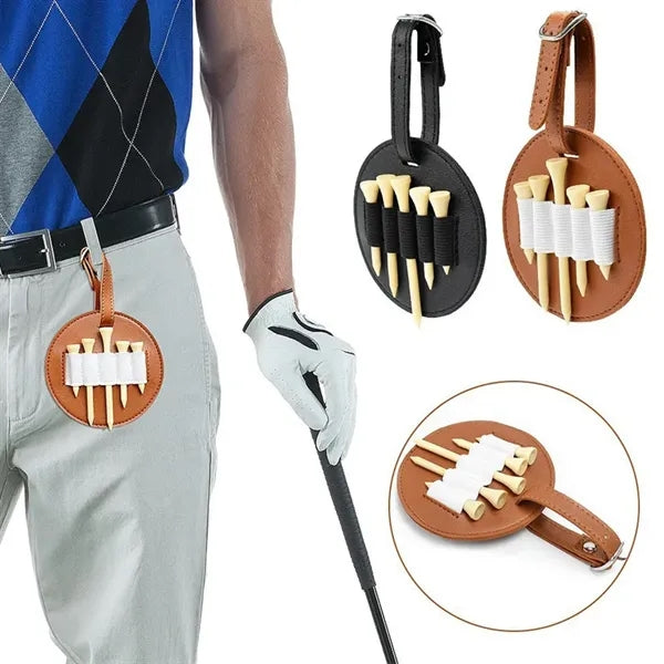 Golf Tees Organizer Storage Holder Carry Pouch Bag