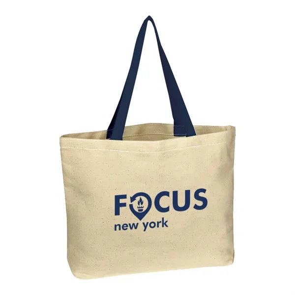 Natural Cotton Canvas Tote Bag