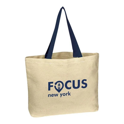 Natural Cotton Canvas Tote Bag