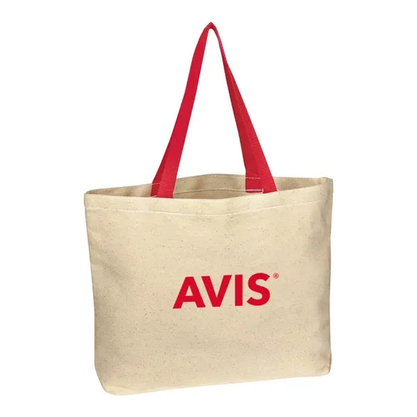 Natural Cotton Canvas Tote Bag