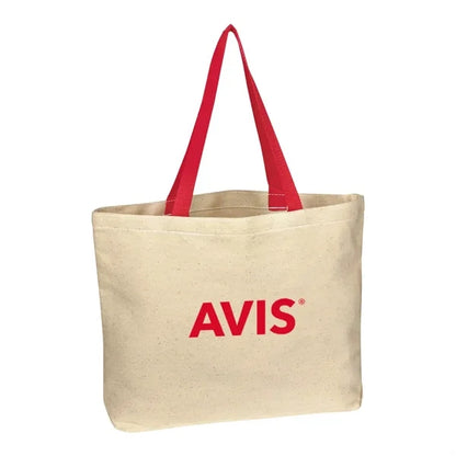 Natural Cotton Canvas Tote Bag