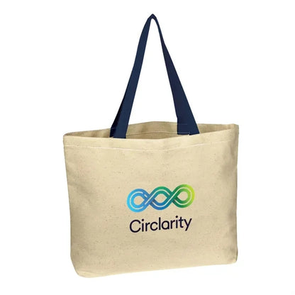 Full Color Natural Cotton Canvas Tote Bag