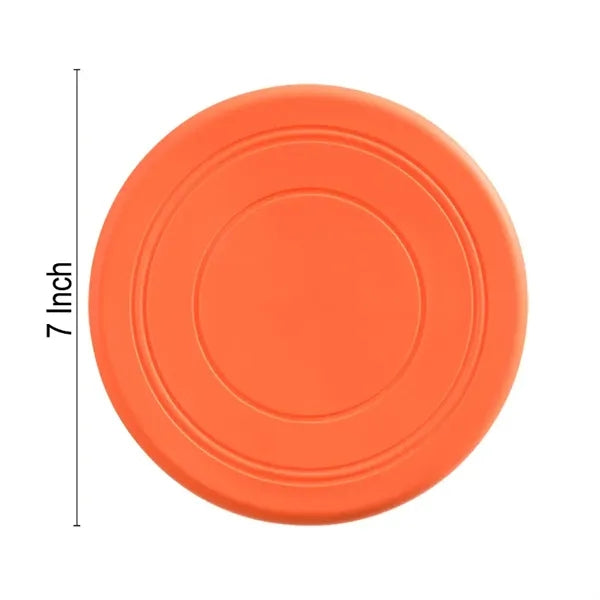 7'' Soft TPR Dog Flying Disc Toys