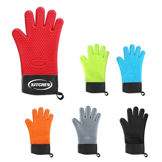 Five Finger Oven Mitt With Cotton Lining