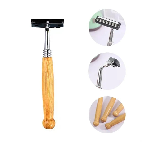 Bamboo Handle Razor