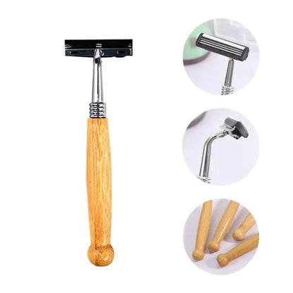 Bamboo Handle Razor