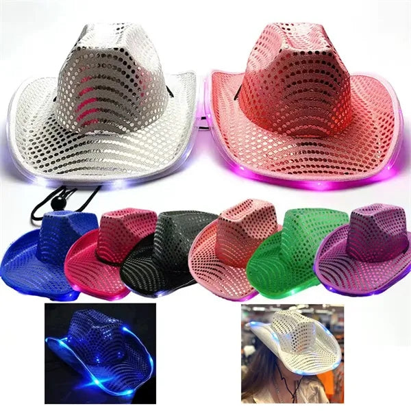 Light up Cowboy Hat