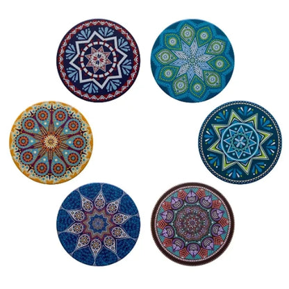 Custom Design Insulated And Antiskid Mdf Cup Coaster