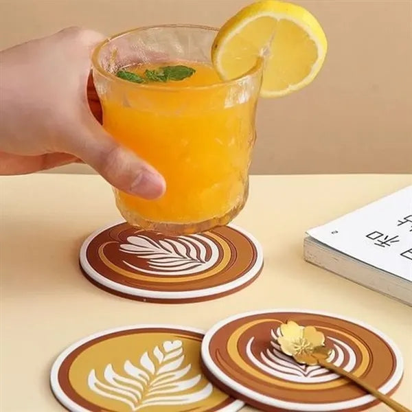 Custom Design Insulated And Antiskid Mdf Cup Coaster