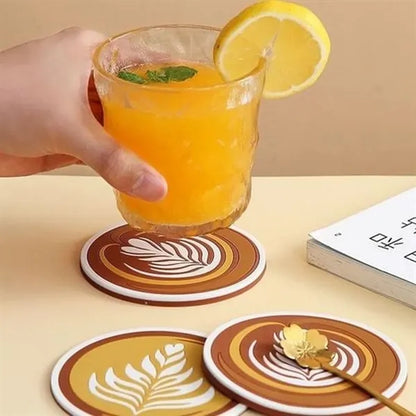 Custom Design Insulated And Antiskid Mdf Cup Coaster