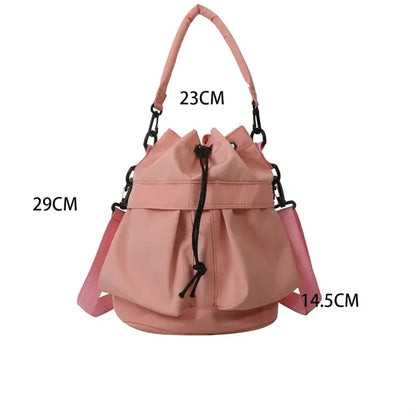 Large Anti-Scratch Drawstring Hobo Tote Purses