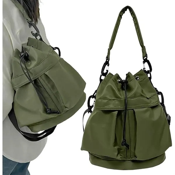 Large Anti-Scratch Drawstring Hobo Tote Purses