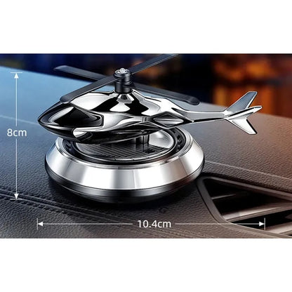 Solar Car Aroma Diffuser Airplane Rotating