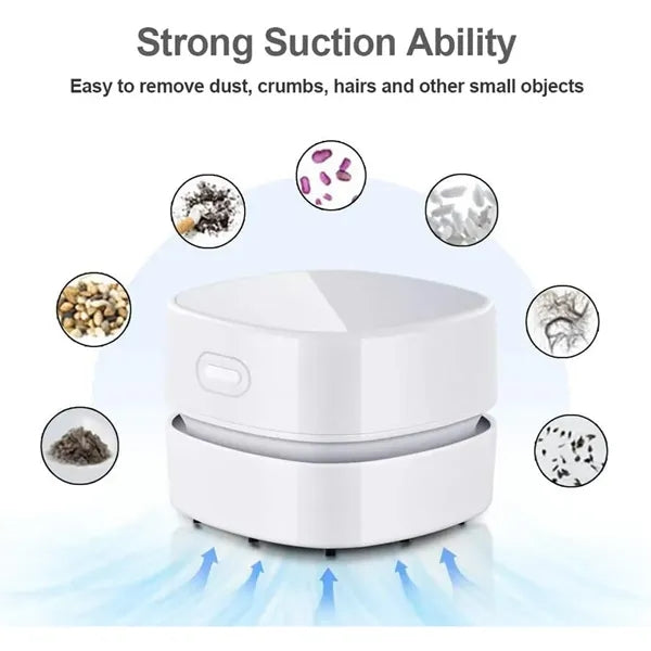 Portable Desktop Cleaning Robot