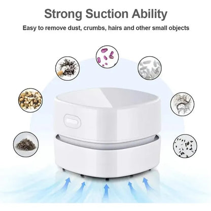 Portable Desktop Cleaning Robot