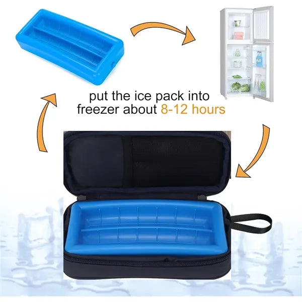Portable Canvas Insulin Pen Carrying Case