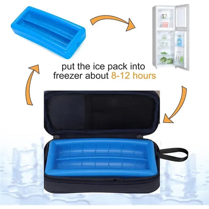 Portable Canvas Insulin Pen Carrying Case