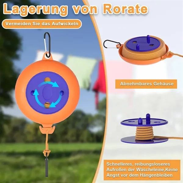 Retractable Camping Clothesline