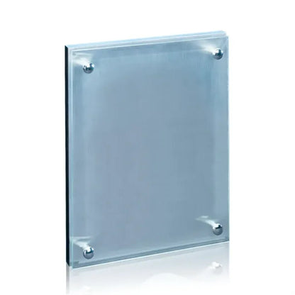 Kingston Plaque - Metallic Silver