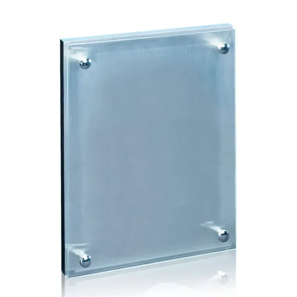 Kingston Plaque - Metallic Silver