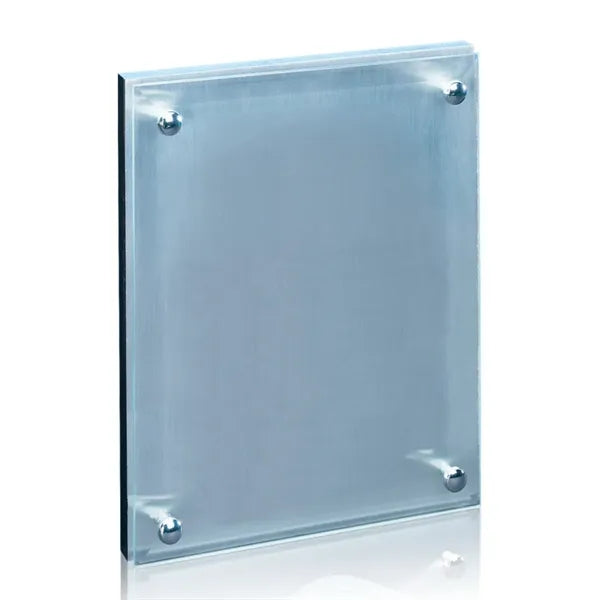 Kingston Plaque - Metallic Silver