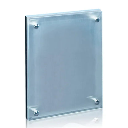 Kingston Plaque - Metallic Silver