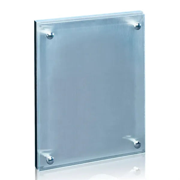 Kingston Plaque - Metallic Silver