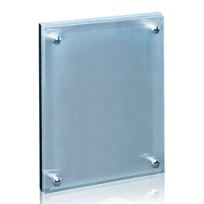 Kingston Plaque - Metallic Silver