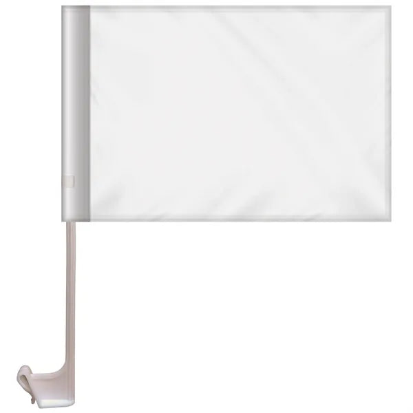 7.5" x 10.5" Stationary Use Double Sided KP Car Flag