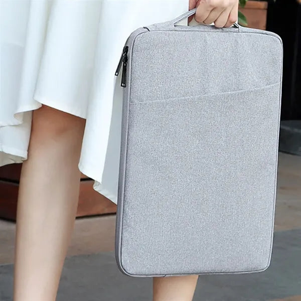 Handled 13.3/14/15.6 Inch Laptop Case Bag with Plush Lining