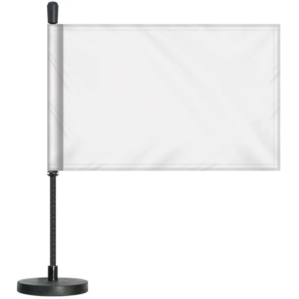 Custom Magnetic Car Flag Kit - Single Reverse