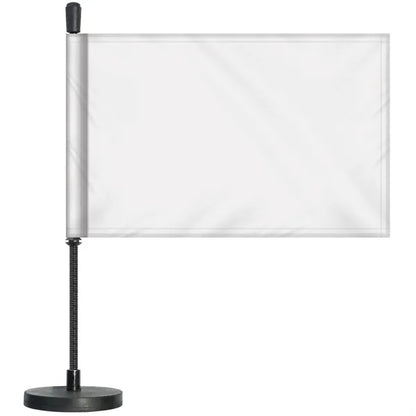 Custom Magnetic Car Flag Kit - Double Sided