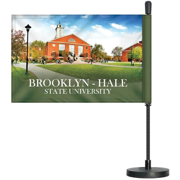 Custom Magnetic Car Flag Kit - Double Sided