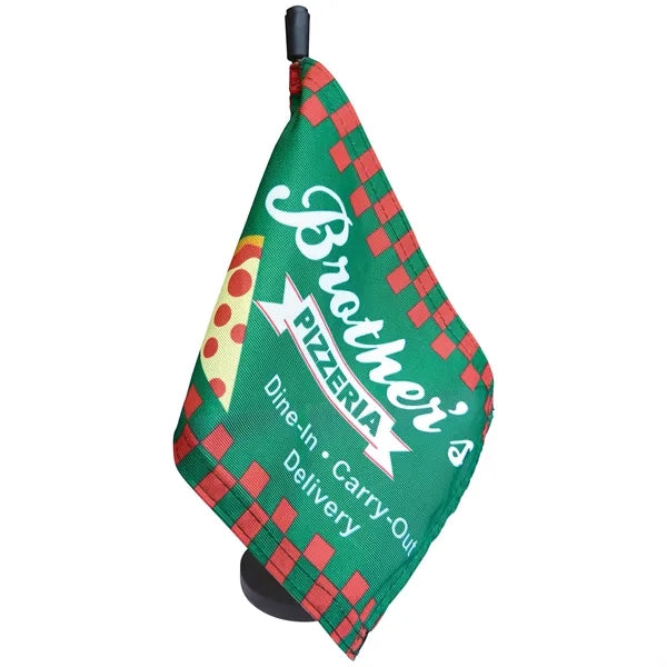 Custom Magnetic Car Flag Kit - Double Sided