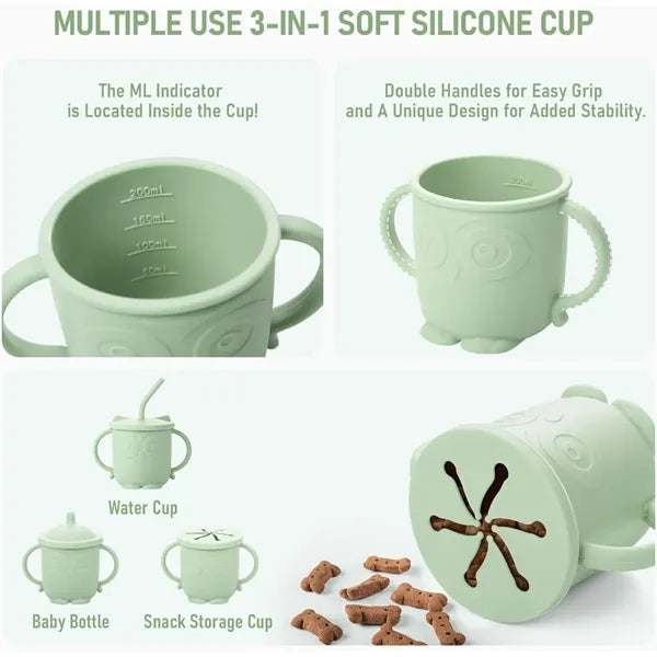 10pcs Silicone Baby Weaning Feeding Set