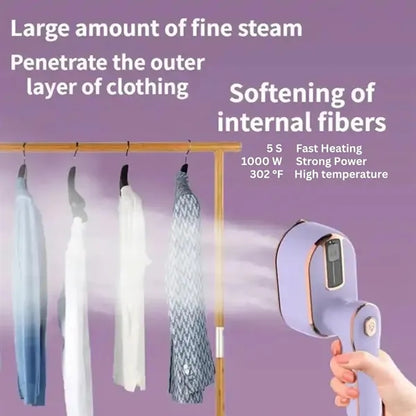 2 in 1 Travel Steam Iron for Clothes