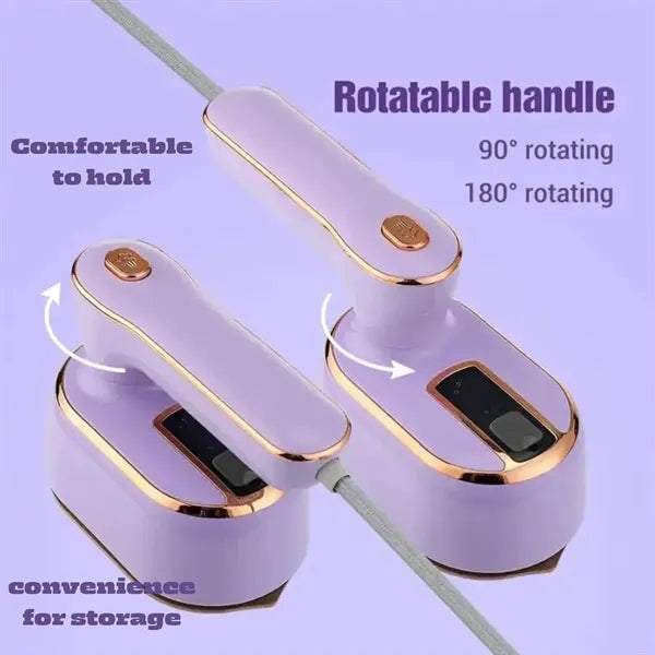 2 in 1 Travel Steam Iron for Clothes